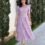 Vestido Bordado 3D